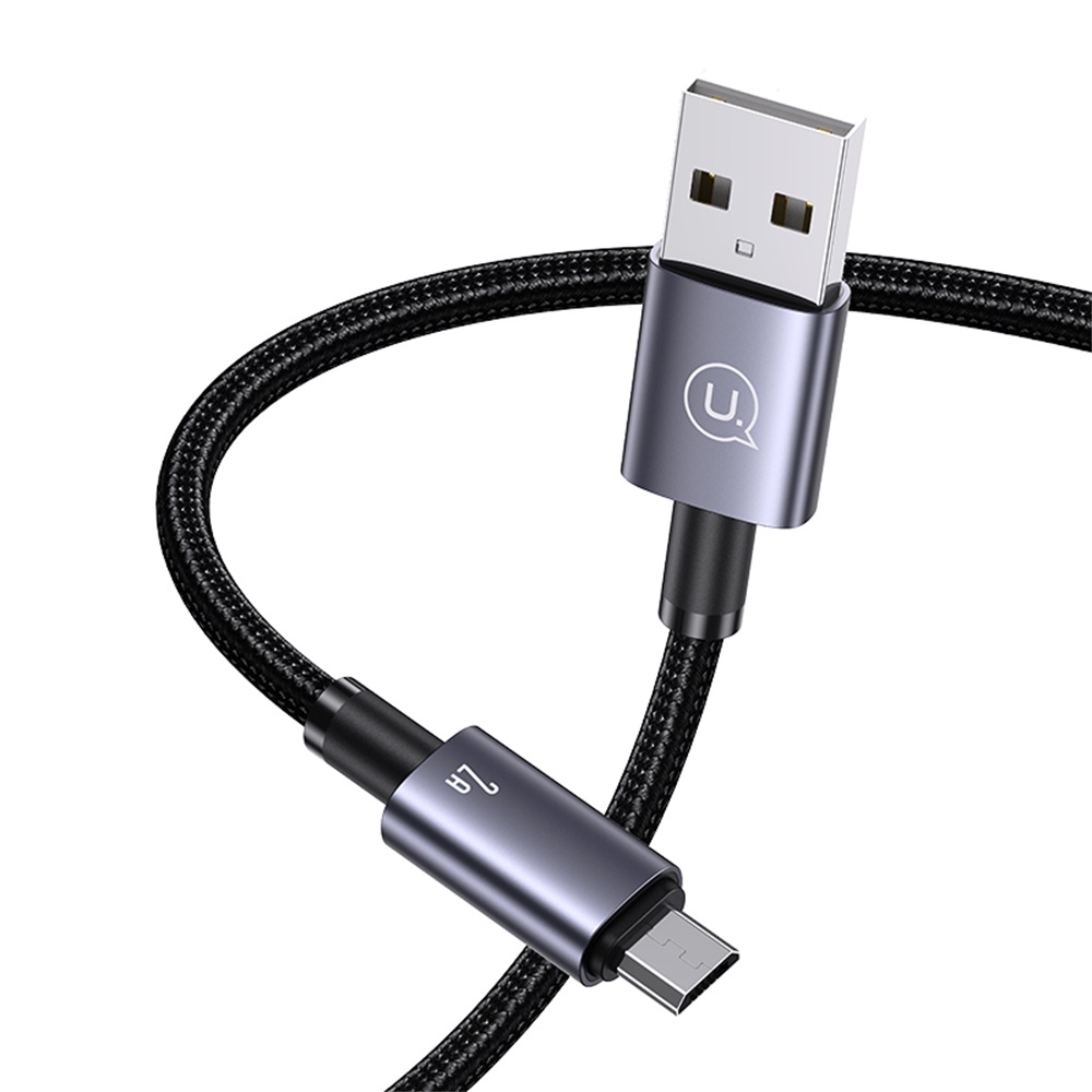 US-SJ668 Micro 2A Aluminum Alloy Fast Charging & Data Cable-Sufeng Series 1.2M